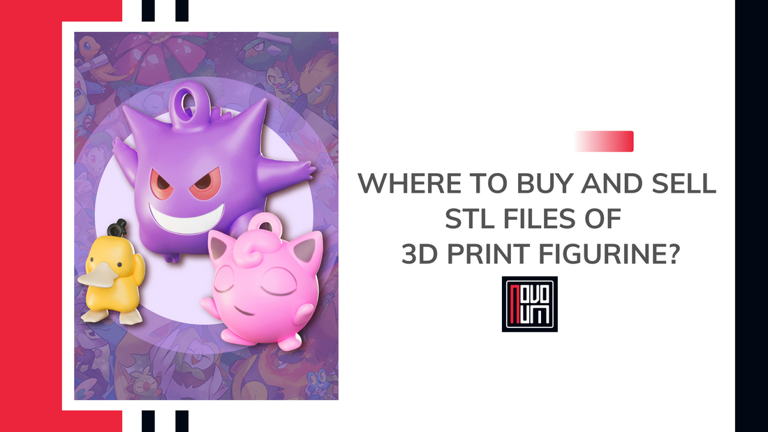 Where to Buy and Sell STL files of  3D print figurine?