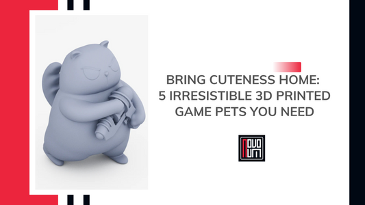 Bring Cuteness Home: 5 Irresistible 3D Printed Game Pets You Need