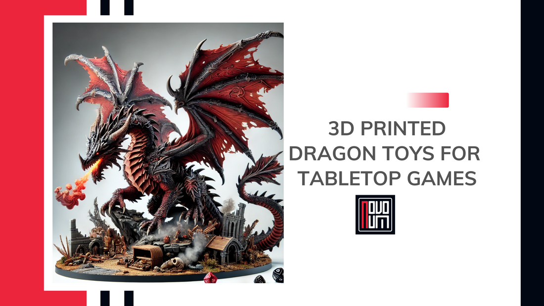 Creating Fantasy Worlds: 3D Printed Dragon Toys for Tabletop Games