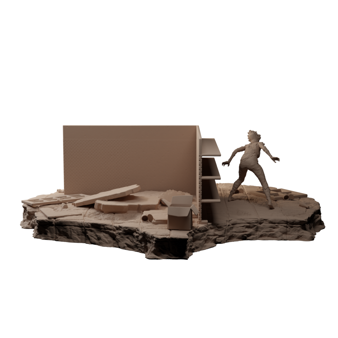 The Last Of Us- Room Scene STL File For 3D Printing