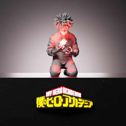 Katsuki Bakugo - My Hero Academy Fan Art STL Files for 3D Printing