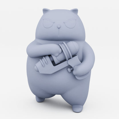 Catgressive STL Files for 3D Printing