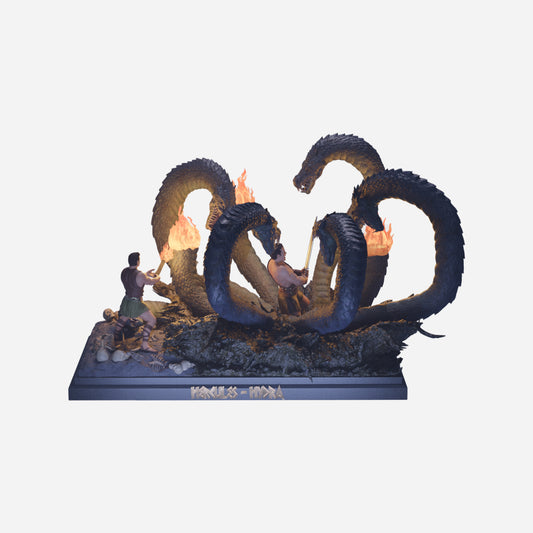 Hercules Vs. Hydra STL Files for 3D Printing