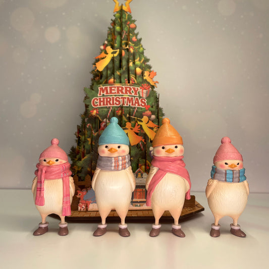 Cozy Winter Birds - Christmas Decoration  STL Files for 3D Printing