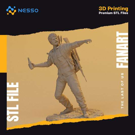 The Last Of Us - Joel STL File For 3D Printing