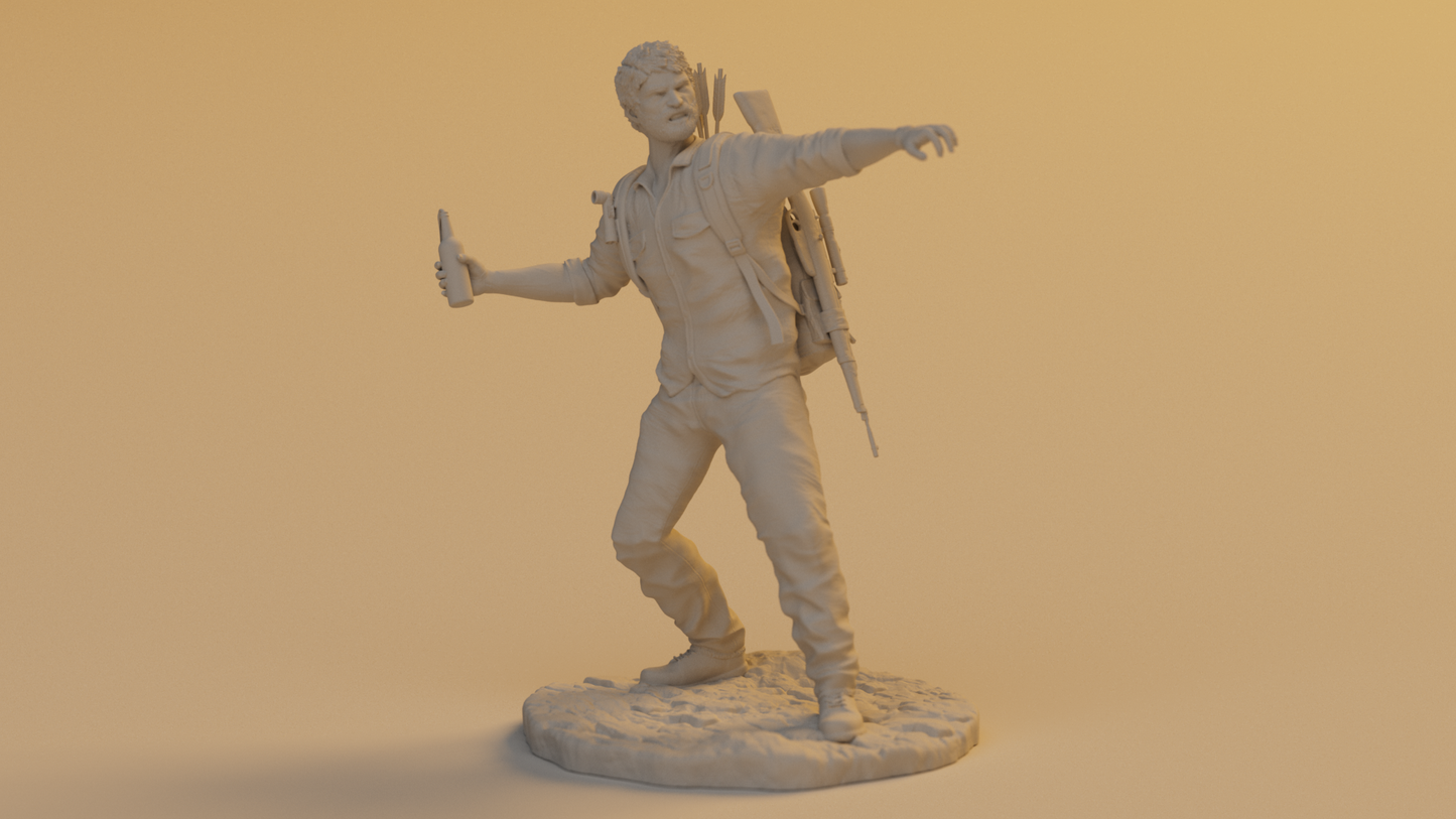 The Last Of Us - Joel STL File For 3D Printing