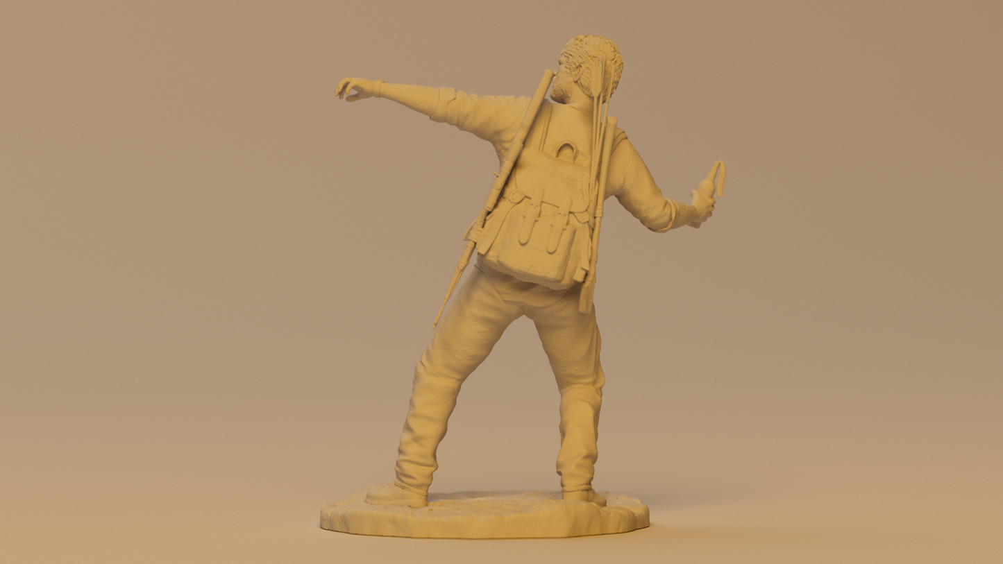 The Last Of Us - Joel STL File For 3D Printing