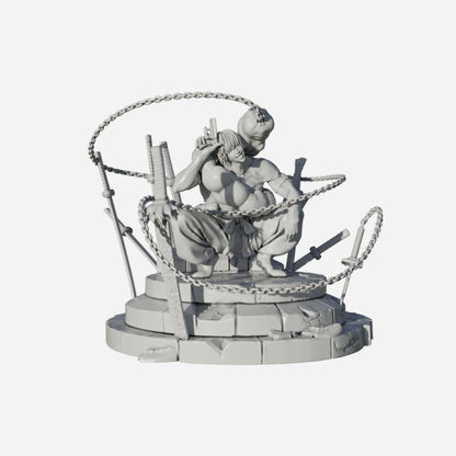 Toji Fushiguro - Jujutsu Kaisen Fan Art STL Files for 3D Printing