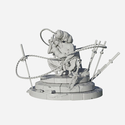 Toji Fushiguro - Jujutsu Kaisen Fan Art STL Files for 3D Printing