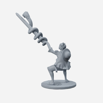 Luffy Penholder - One Piece Fan Art STL Files for 3D Printing