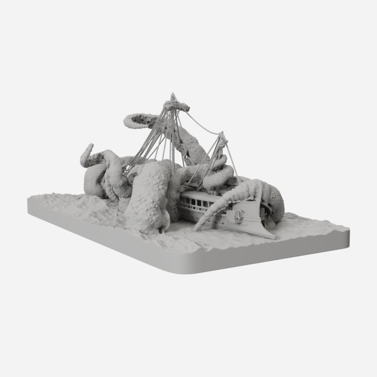 Scylla Sea Monster - Greek Mythology STL Files for 3D Printing