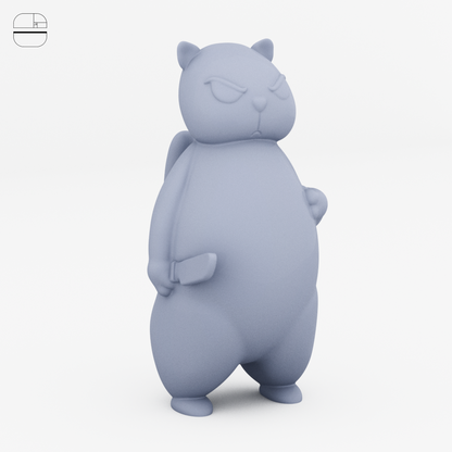 Cat Collection STL Files for 3D Printing