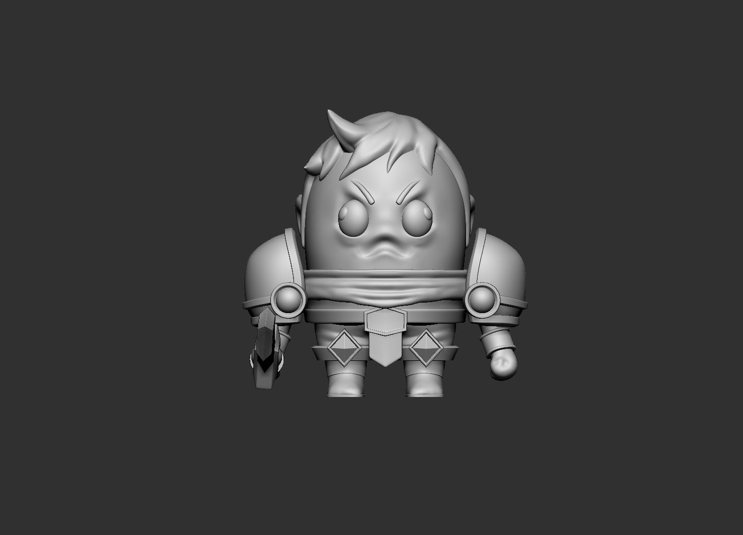 [LOL] LEAGUE OF LEGEND - GAREN - HEAD ON LEGS STL Files for 3D Printing